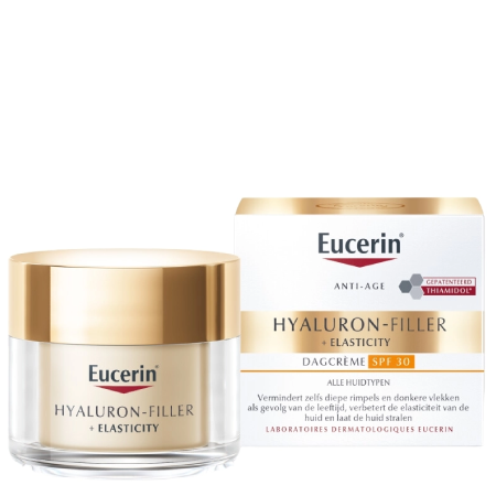 Eucerin Hyaluron-Filler + Elasticity Dagcrème SPF30 50ml , Eucerin HYALURON-FILLER + ELASTICITY DAY CREAM SPF30 50 ML , Eucerin HYALURON-FILLER + ELASTICITY DAY CREAM SPF30 ราคา , Eucerin HYALURON-FILLER + ELASTICITY DAY CREAM SPF30 50 รีวิว , ครีมลดริ้วรอย Eucerin , Eucerin ครีมกลางวัน